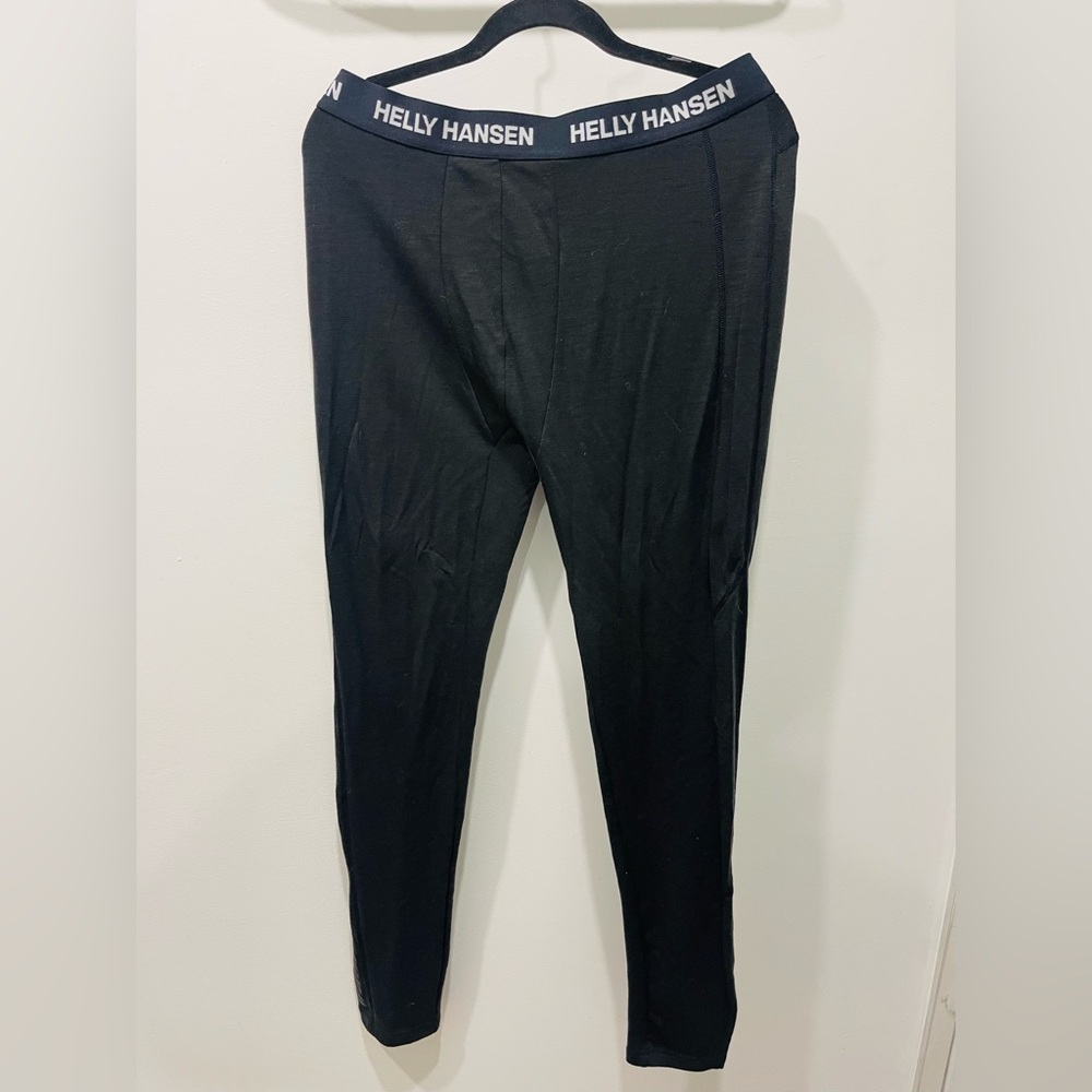Helly Hansen Men's Black Base Layer Pants
